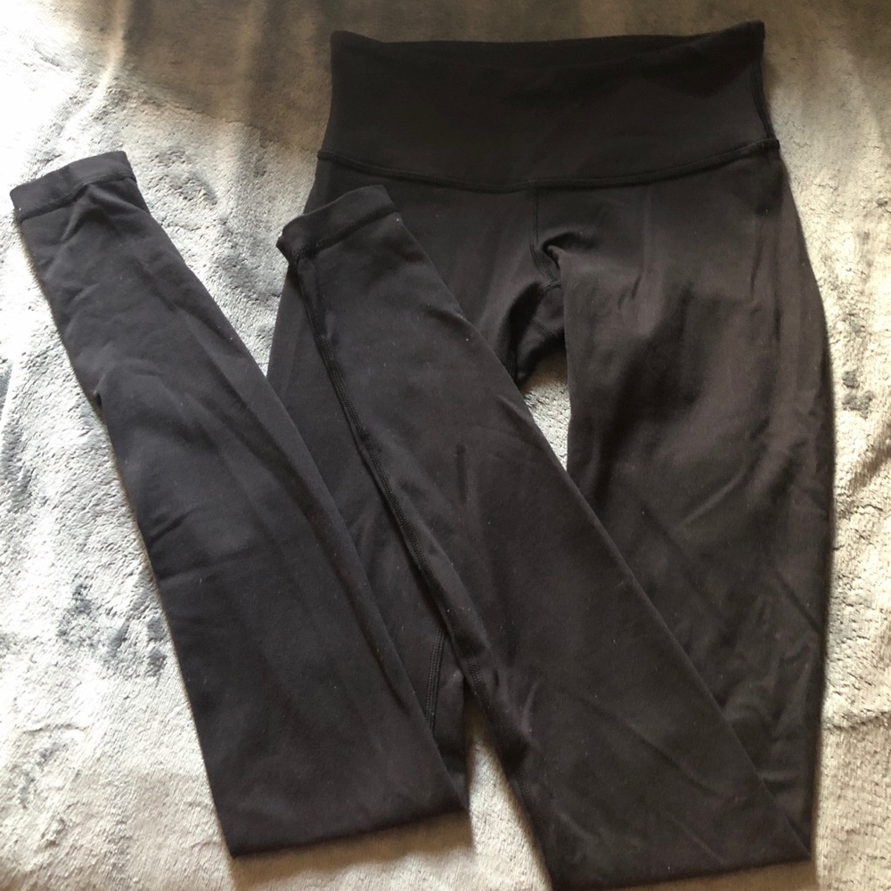 Black Lululemon Full Length Leggings